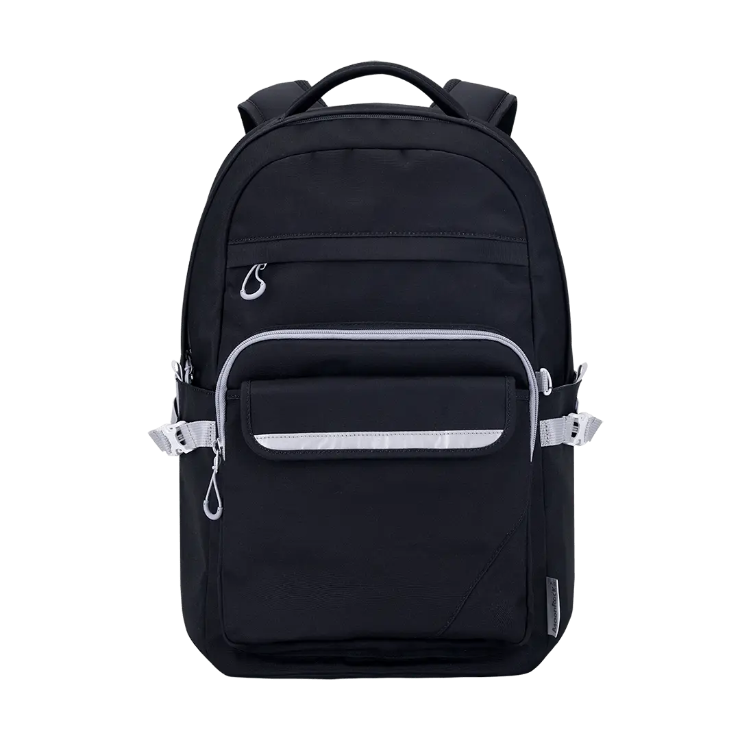 MA502 MoonRock Ergonomic School Bag - Black