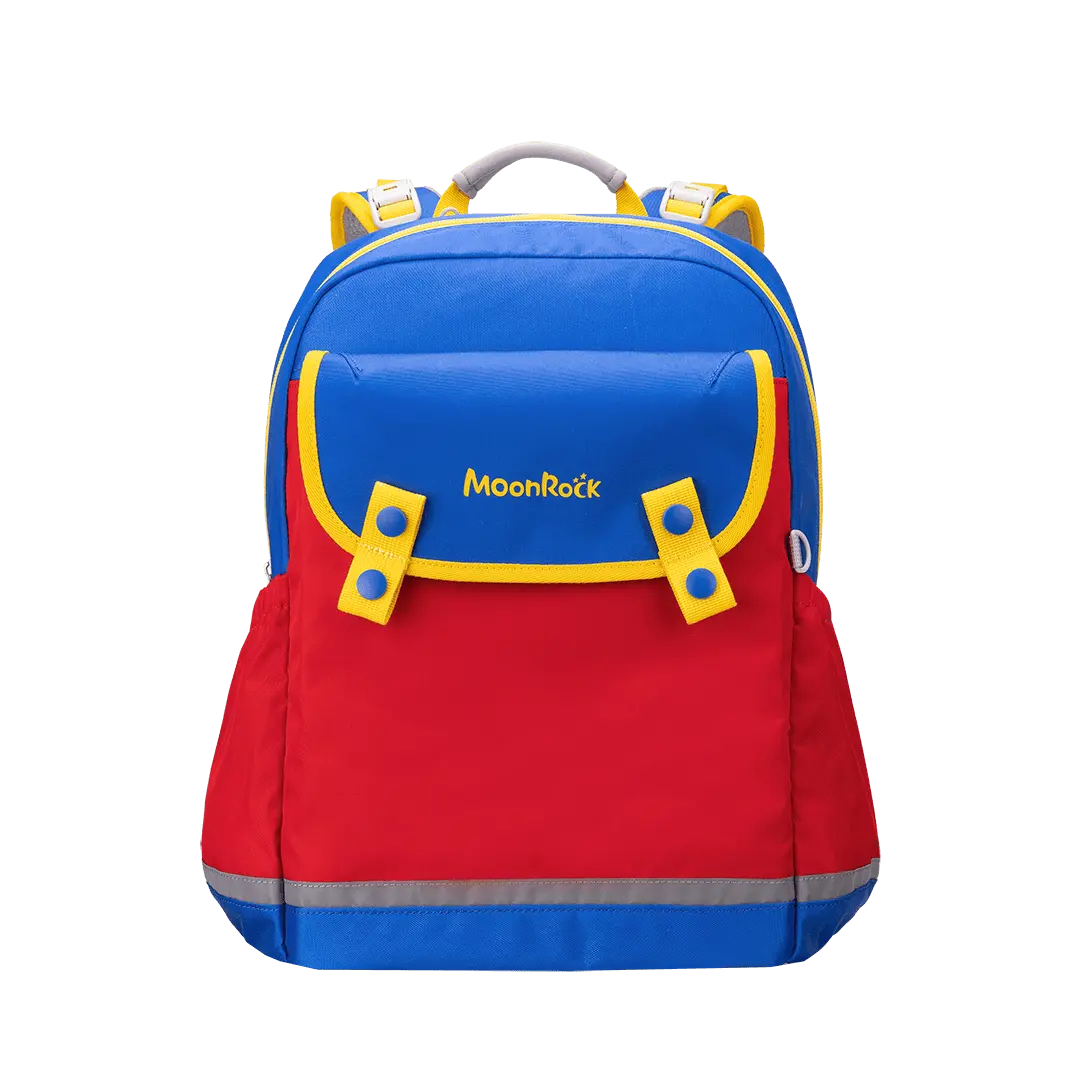 SS100 MoonRock Ergonomic Schoolbag - Red